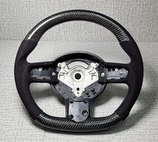 TARIFF FREE CARBON Alcantara Purple Stitch Steering Wheel for MINI R50 R52 R53 picture