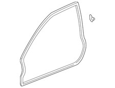 Genuine Honda Door Weather-Strip 72350-S03-003 picture
