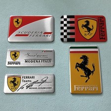 Premium Quality Economical Stylish Prancing Horse Logo Metal Sticker for Ferrari picture
