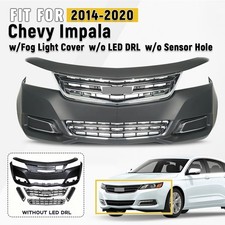 For 14-20 Chevy Impala LS LT Premier Front Bumper Cover Grille Assembly w/o DRL picture