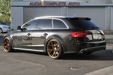 For Audi A4 B8 Allroad Rear Door Roof Spoiler RS4 style Extension Wing Cover picture
