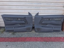 98-04 Nissan Frontier DRIVER And PASSENGER  LEFT/RIGHT  Door Panels OEM Gray picture