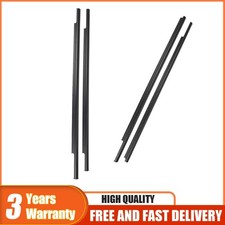 4PCS Car Outside Window Weatherstrip Seal Belt Moulding For Mitsubishi Outlander picture