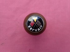 1963-69 Chevy Corvair AMCO walnut shifter knob, NOS picture