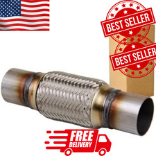 Exhaust Flex Pipe Universal Type 100% Stainless Steel For Heavy Duty and Cars... picture