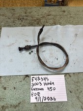 2003 Honda Foreman 450 Choke Cable Lever Plunger 542 picture
