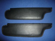 1970-1971 OEM Challenger Barracuda Cuda E-Body Black Sun Visors USED Originals picture