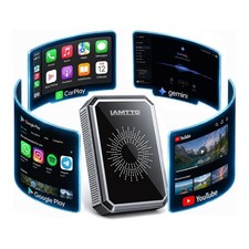 LAMTTO Magic AI Smart Box for Netflix/Gemini AI/TikTok Wireless CarPlay Adapter picture