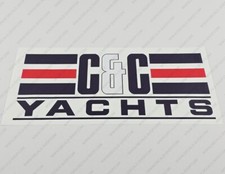 C&C YACHTS LOGO DECAL STICKER 11.75