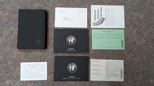 ALFA ROMEO GIULIA OWNERS MANUAL POUCH 2018 EXCELLENT CONDITION picture