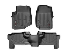 WeatherTech FloorLiner for 2005-2009 SAAB 9-7X - 1st & 2nd Row, Black picture