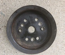 1963-1968 C2 C3 Corvette 2-Groove Crankshaft pulley 3744043BA GM V8 Chevy OEM picture