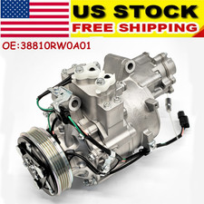 38810RW0A01 38810-RW0-A11 HBC198 A/C Compressor for Honda Civic 1.5L Hybrid US picture
