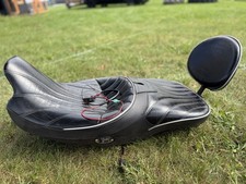 CORBIN Heated Dual Tour Saddle Fitment: 2009-2022 Harley-Davidson Touring Models picture