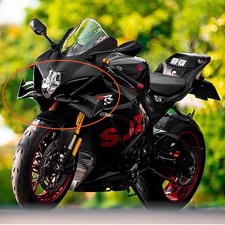 For GSX-R1000 GSX-R1000R 2017-2023 2022 Black Front Winglet Fixed Spoiler Wing picture