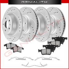 Front & Rear Disc  Rotors Brake Pads for 2013 - 2016 Ford Fusion Lincoln MKZ picture