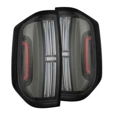 For 14-21 Toyota Tundra AlphaRex Nova Black Prismatic LED Tail Lights Lamps picture