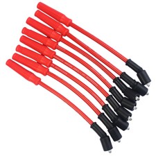 JDMSPEED 10.5 MM SPARK PLUG WIRES FOR CHEVY GMC TRUCK 4.8 5.3 6.0 VORTEC ENGINES picture