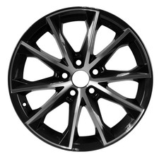 18x7.5 10 Spoke New Alloy Wheel Machined and Painted Charcoal 560-75172 picture