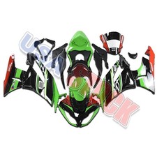 FFK Injection Green Black ABS Fairing Fit for Kawasaki 2009-2012 ZX6R 636 a059 picture