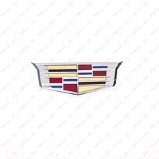 X1 New Front Grille Emblem Badge For 2015-2017 Silver Cadillac XTS ATS CT6 XT5 picture