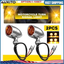 Motorcycle Turn Signal Blinker Indicator Light for Suzuki Yamaha Chrome 2-20X picture