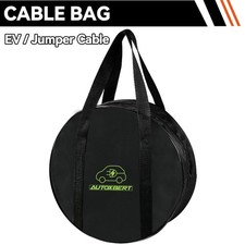 EV Charger Gun Cord Jumper Cable Storage Bag RV Sewer Hose Organizer Universal picture