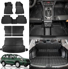 For 2019-2024 Subaru Forester Floor Mats Cargo Liners Trunk Mat Backrest Mats picture