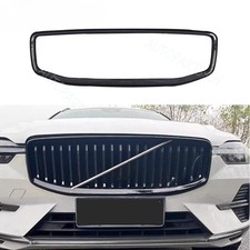 1pcs Front Grille Grill Frame For Volvo XC60 2018-2024 ABS glossy black Exterior picture