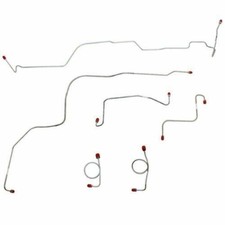 1968-69 Ford Fairlane Front Brake Line Kit with Standard Drum Brakes-DKT6801OM picture