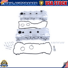 2pcs Valve Cover Kit w/Gasket & Bolts 5184069AN for 2012-2018 Jeep Wrangler 3.6L picture