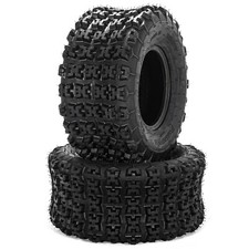 Set 2 22x11x10 6Ply ATV Tires 22x11-10 UTV Tires 22 11 10 All Terrain Mud Tires picture