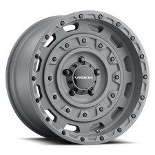 One 17x10 Vision 403 Tactical 8x170 -25 Gunmetal Wheel Rim 125.2 picture
