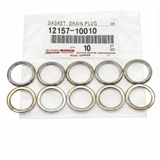 Genuine Toyota Lexus OEM Differential Oil Drain Plug Gasket 12157-10010 (10 PCS) picture