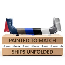 Rear Bumper for 2010-2015 Hyundai Tucson Painted To Match HY1100178 CAPA Option picture