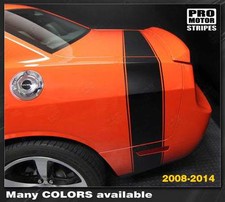 Dodge Challenger Super Bee Retro Style Rear Stripe Decal 2011 2012 2013 2014 picture