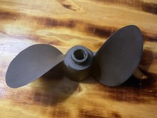 Vintage bronze 2 fin propeller Michigan 12