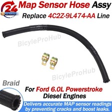 Map Sensor Hose For Ford 6.0L F-250 F-350 F450 F550 2003-2007, E350 E450 2003-10 picture