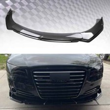 Carbon Fiber Style Front Bumper Lip Splitter Diffuser For AUDI A8 D4 S8 2010-21 picture