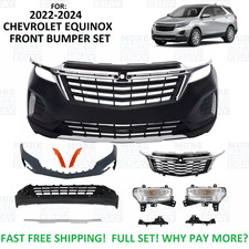 FOR 2022 2023 2024 Chevrolet equinox front bumper UPPER LOWER GRILL picture
