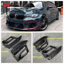 Dry Carbon/Forged Carbon Front Bumper Fog Light Vent Cover Fits BMW F90 M5 21-23 picture