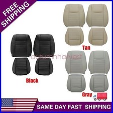For 2005-2009 Ford Mustang GT Front Replacement Perforated Leather Seat Cover US picture