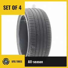 Set of (4) Used 255/40R21 Michelin Primacy Tour A/S GOE 102W - 7-9/32 picture