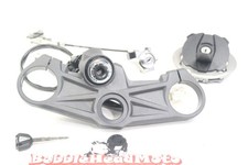 19-23 KAWASAKI NINJA ZX6R OEM IGNITION LOCK KEY SET W/ GAS CAP AND SEAT LOCK D9 picture