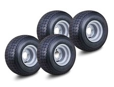 4 Golf Cart Tire 18X8.5-8 18X8.50-8 Wheel Assembly  /w 4 Lugs on 4