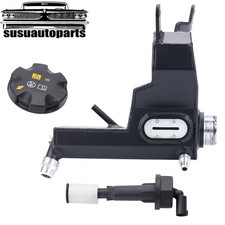 Aluminum Coolant Reservoir Overflow Tank w/ Sensor Cap For BMW 325i 328i 335i picture