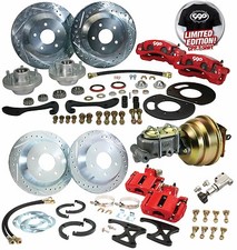 61 62 63 64 LINCOLN CONTINENTAL FRONT REAR BIG DISC BRAKE CONVERSION W/ BOOSTER picture