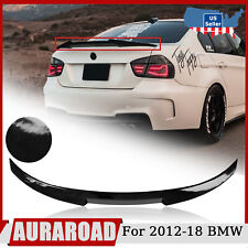 Rear Spoiler Trunk Wing For BMW E90 3 Series M3 320i 328i 335i Style Gloss Black picture