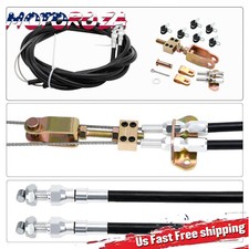 330-9371 Universal Rear Disc/Drum Emergency Parking Brake Cable Kit E-Brake Set picture