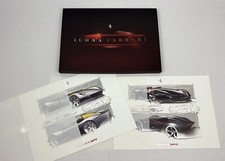 FERRARI MONZA SP1 & SP2 ICONA INTRODUCTION LITHOGRAPH KIT | PRESS FOLDER | RARE picture